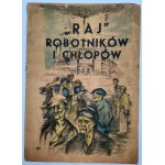 Propaganda antysemicka i antybolszewicka - Raj Robotników i chłopów - Warszawa 1943
