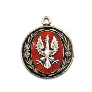 Medalion Patriotyczny - Orzeł - Powstanie Styczniowe 1863 [czarna biżuteria]
