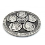 Medal okolicznościowy - Królowie Polscy Na Banknotach Narodowego Banku Polskiego - WZÓR