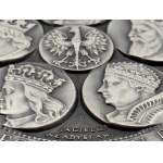 Medal okolicznościowy - Królowie Polscy Na Banknotach Narodowego Banku Polskiego - WZÓR