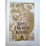 Gustaw Morcinek - Dopisy z mého Říma [ Věnování a autograf].