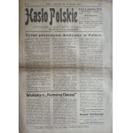 POLISH SLOGAN 1924 - ANTISEMITISM