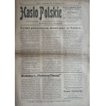 POĽSKÉ HESLO 1924 - ANTISEMITIZMUS