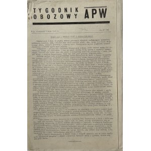 APW Camp Weekly 1945.