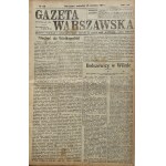 VARŠAVSKÉ NOVINY 1919
