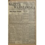 WARSCHAUER ZEITUNG 1919