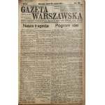 WARSCHAUER ZEITUNG 1919