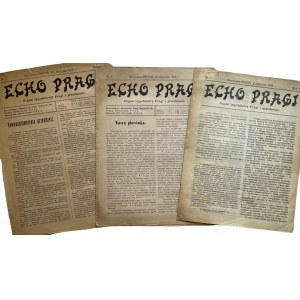 ECHO PRAGI rok 1916