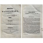 BIBLIOTEKA WARSZAWSKA 1851 TOM IV