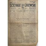 GNIEWIEWSKI TAGESZEITUNG JAHR 1929