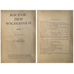 ROCZNIK ZIEM WSCHODNICH ROK 1938 i 1939