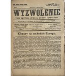 WYZWOLENIE PISMO PSL ROCZNIK 1923