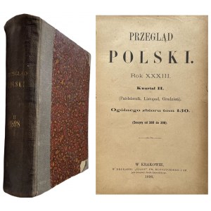 PRZEGLĄD POLSKI 1898