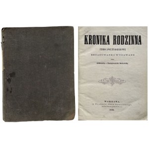 KRONIKA RODZINNA 1867/68