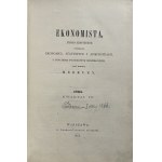ECONOMIST 1866 PĚKNÝ VÝTISK.