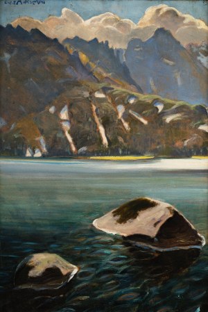 Rafał MALCZEWSKI (1892 - 1965), Widok na Morskie Oko