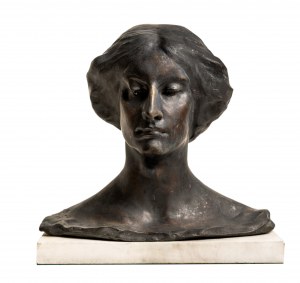 Konstanty LASZCZKA (1865 - 1956), Portret kobiety