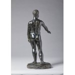 ITALIAN BRONZE ARTIST, XVI-XVII (?) CENTURY, Naked man with beard
