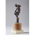 MANUFACTURE FROM THE XVII-XVIII CENTURY, Bathing woman. Inspired by a Giambologna design