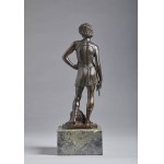 FLORENTINA FOUNDRY, XIX CENTURY, David. Inspired by Verrocchio's design.