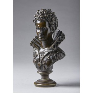 MANUFACTURE FROM THE XIX CENTURY, Bust of Maria de' Medici