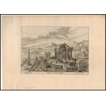 Philips Galle (1537-1612) after Hendrick van Cleve III (1525 c.-1589), Templum Fortuna Praenestae