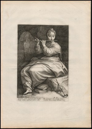 Hendrik Goltzius (1558-1617), Euterpe, 1592