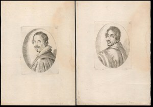 Ottavio Leoni (1578-1630), Lot of two portraits: self-portrait and portrait of Giovanni Baglione