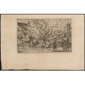 Anonymous 17th century etcher, Battle scene