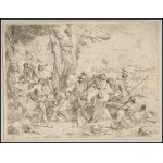 Giovanni Benedetto Castiglione (1609-1664), Rachel concealing Laban's idols