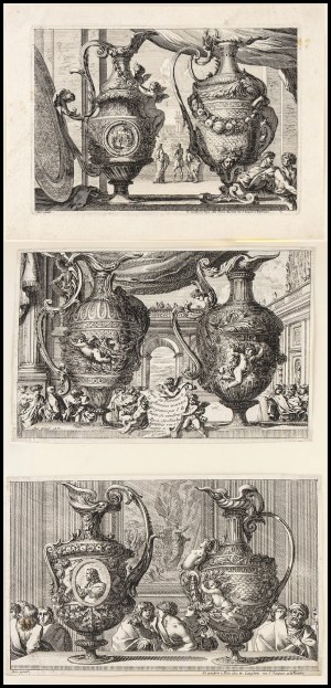 Jean Le Pautre (1618- 1682), Vases ou burettes à la romaine