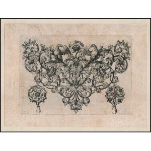 Anonymous engraver of the 17th century French school, Ornamental sheet