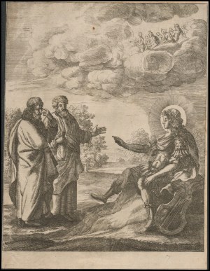 Josias English (1649 fl.-1705) after Wenceslaus Hollar (1607-1677), Of Phoebus, the covetous, and envious man