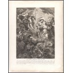 Gaspard Duchange (1662 - 1757) after Jean-Marc Nattier (1685 - 1766) after Peter Paul Rubens (1577 - 1640), La Paix confirmée dans le Ciel