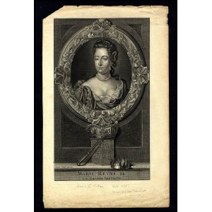 Etienne Desrocheres (1668 - 1741) from Adriaen van der Werff (1659-1722), Mary II Tudor