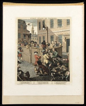 William Hogarth (1697-1764), First Stage of Cruelty