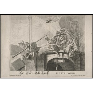Jakob Wangner (1703 c. -c.1781) after Jacques de Lajoue (1686-1761), L'astronomie