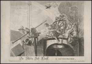 Jakob Wangner (1703 c. -c.1781) after Jacques de Lajoue (1686-1761), L'astronomie