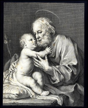 Joseph Wagner (1706-1780), Saint Joseph and little Jesus