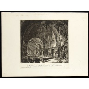 Giovanni Battista Piranesi (1720-1778), Interiora Balnearum Sallustianarum