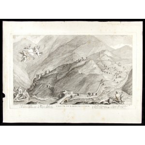 Giuseppe Angeli after G. B. Malerbi, Veduta de' Bagni di Lucca