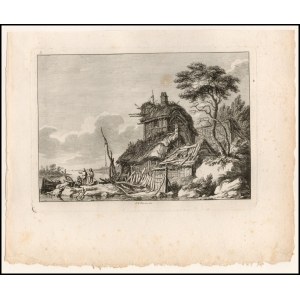 Franz Edmund Weirotter (1733-1771), Landscape with a cottage