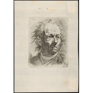 Master CB, Portrait of a man, 1770