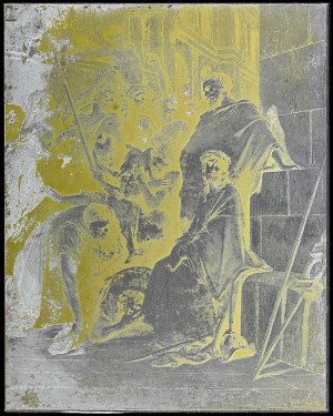 Gustave Doré (1832-1883), Adolphe François Pannemaker (1822-1900), Matrix for The Mocking of Christ