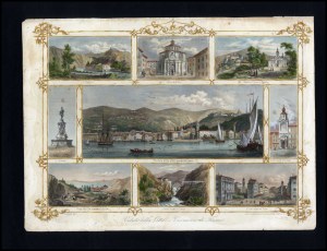 Paul Ahrens (1855-1860 fl.) da Albert Rieger (1834-1905), Rijeka - View of the City and its Surroundings