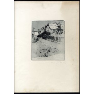 Max Pollok (1886- 1970), Winter landscape
