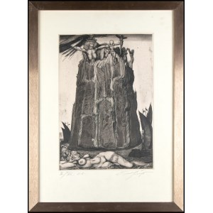 Ernst Fuchs (1930-2015), The Tower of Babel II