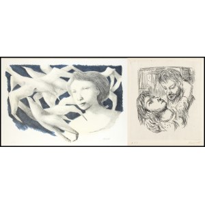 Domenico Purificato (1915 -1984), Lot of two prints