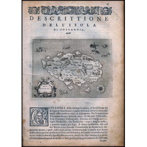 Girolamo Porro (1567-1599 (fl.)), Descittione dell'isola di Gotlandia