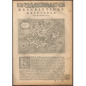 Girolamo Porro (1567-1599 (fl.)), Descittione dell'isola Minorica